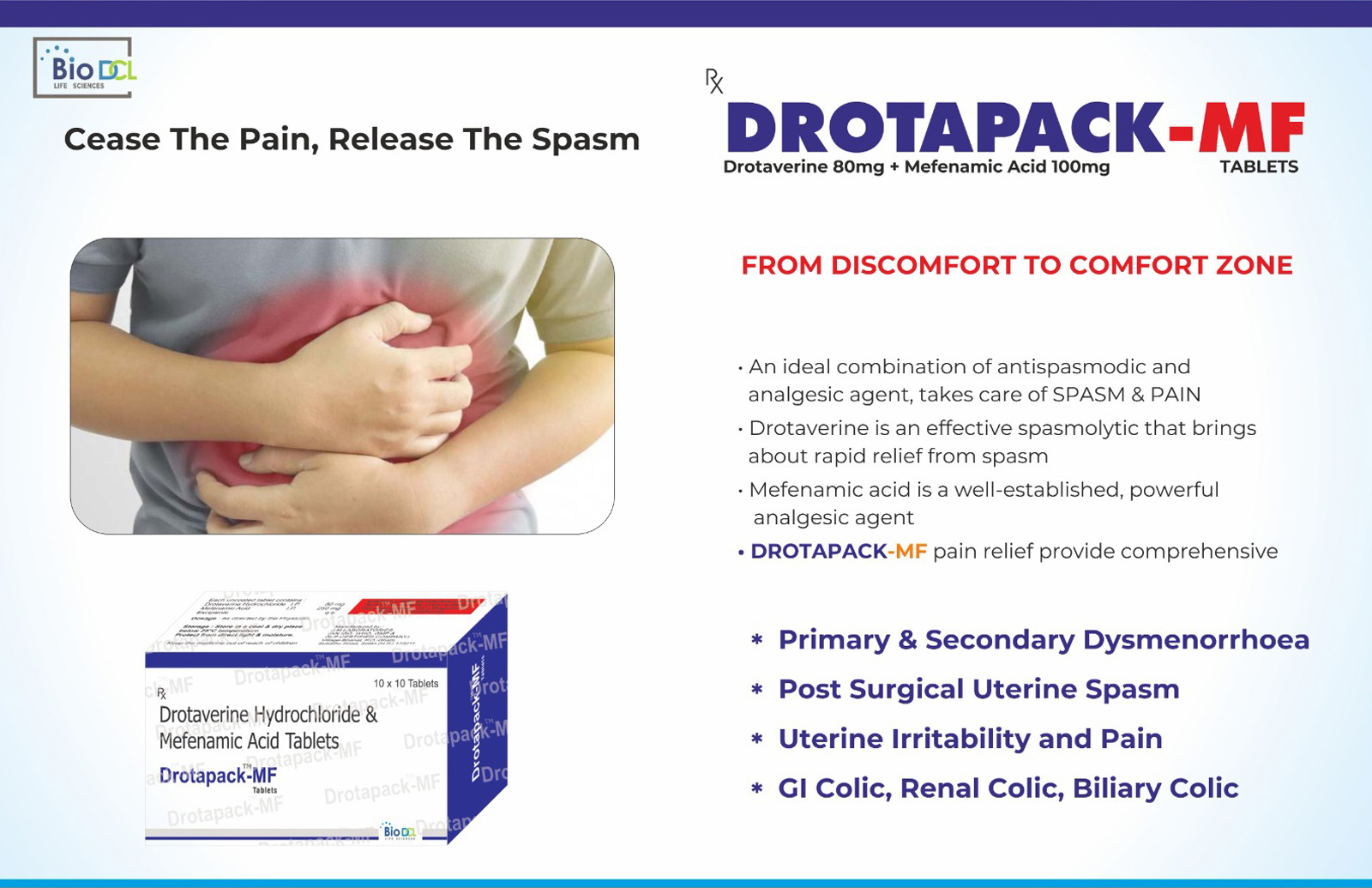 Drotapack-MF TABLETS